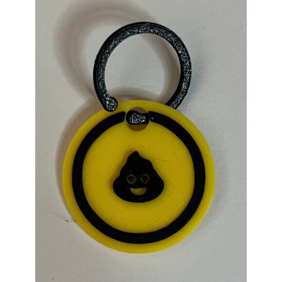 Emoji Drink Glass Markers Charms 6 Pieces 3D Printed - Picture 2 of 8
